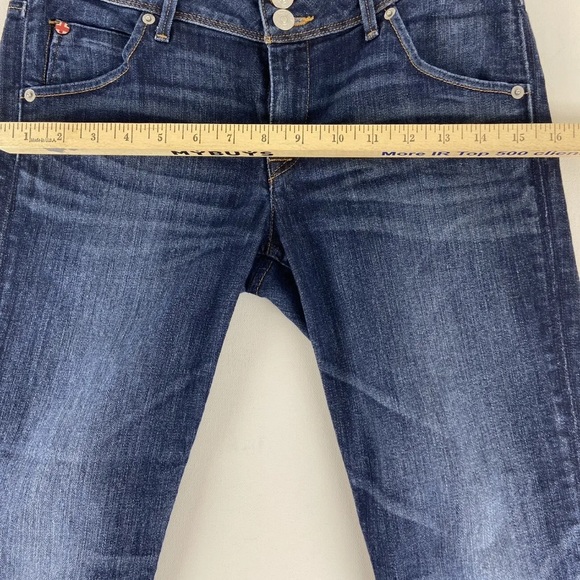 Hudson Womens Dark Wash slim Collin Skinny Ankle Jeans Sz28x25 (sku68) - Picture 8 of 16